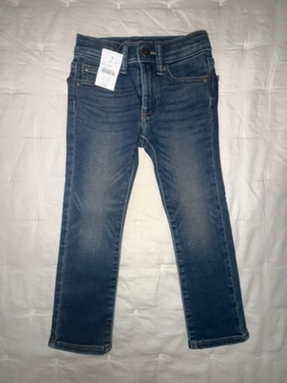 NWT J Crew Crewcuts Skinny Denim Jeans Size 4.